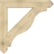Ekena Millwork Funston Arts & Crafts Rough Sawn Bracket, Douglas Fir, 6"W x 44"D x 44"H BKT06X44X44FST03RDF - alternate 3